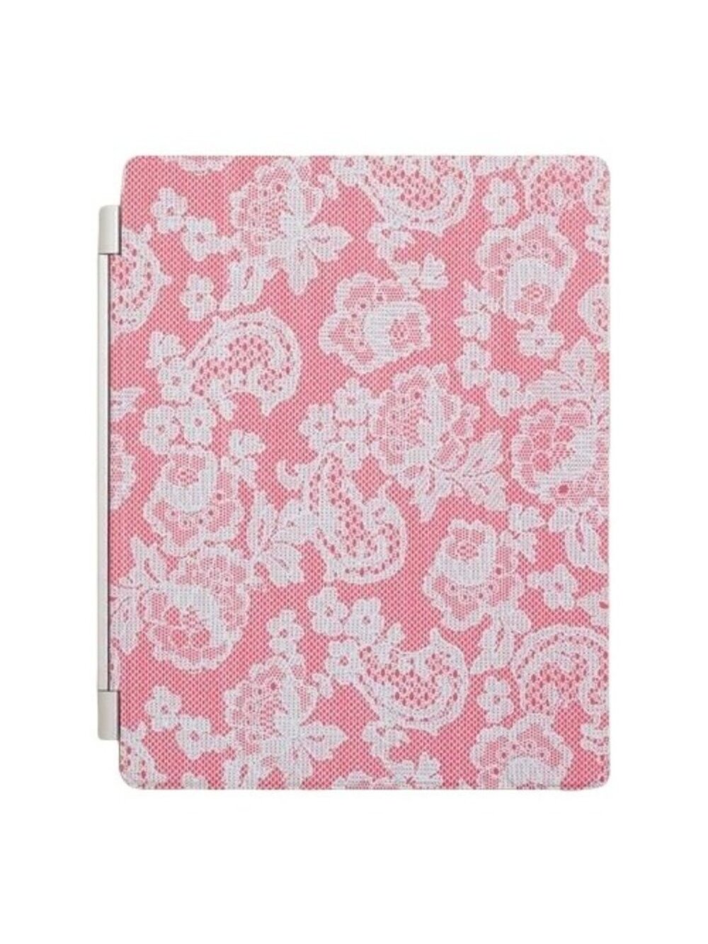 Cost Plus World Market Ipad Cover Pink Blue Magnetic Lace Fits 9.45 x 7.67